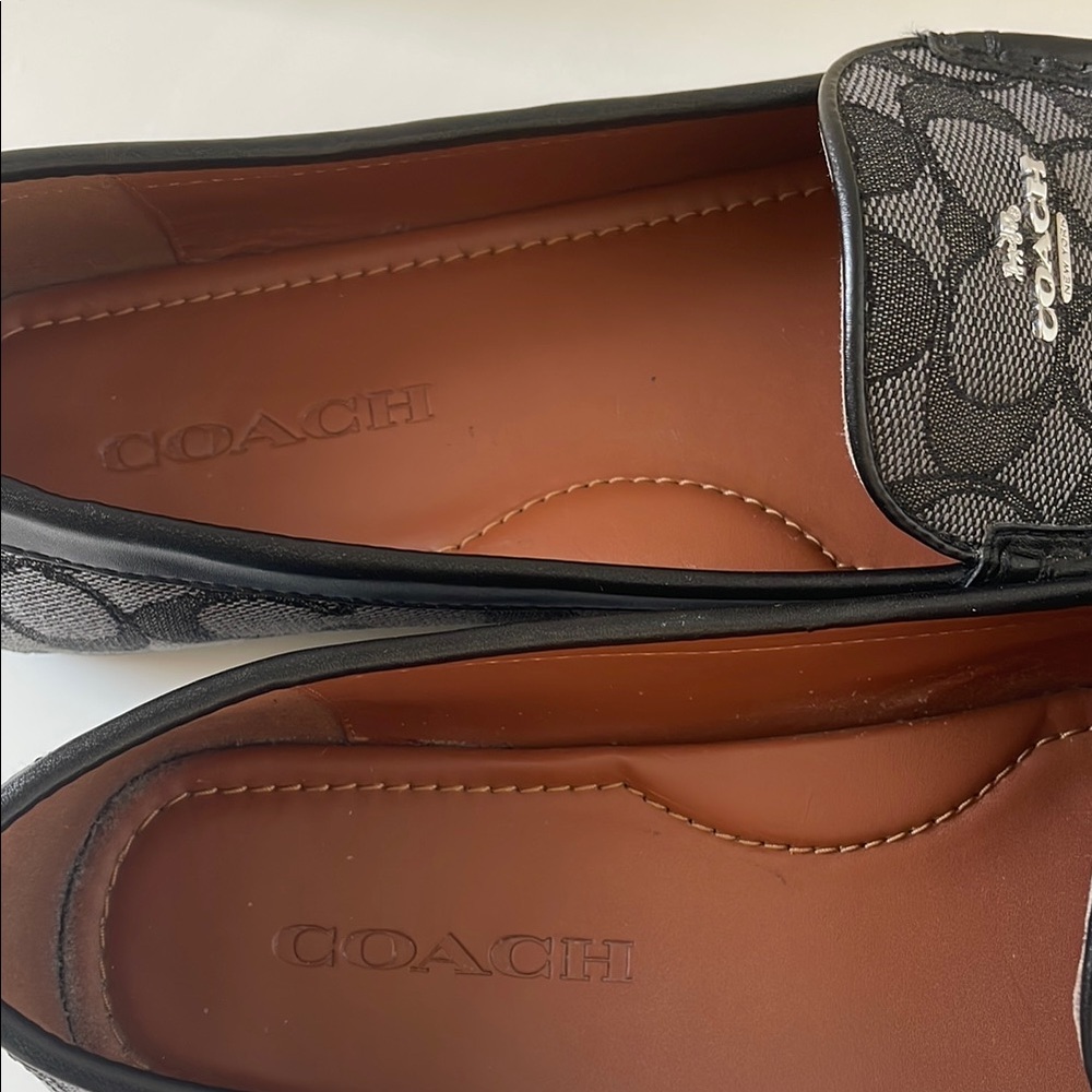 Coach Signature Pattern Loafers - Picture 4 of 5